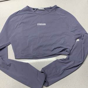 Gymshark Long Sleeve Crop Top XS